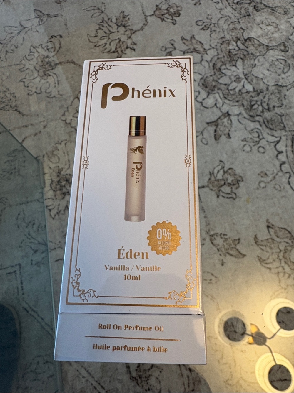 Phénix Éden Vanilla Roll-On Perfume Oil | New Sealed | 10 mL